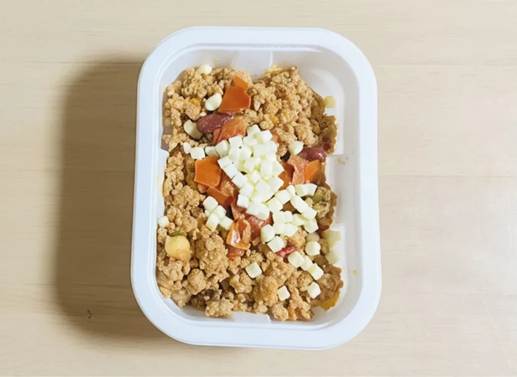 つくりおき特製!タコミートのボリューム